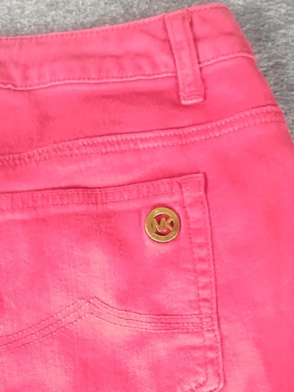 Michael Kors Women's Red Skinny Jeans